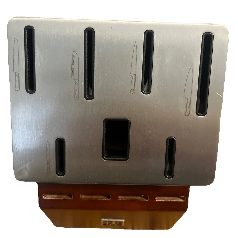 J.A. Henckels Definition Self-sharpening 7-Slot Knife‎ Storage Block